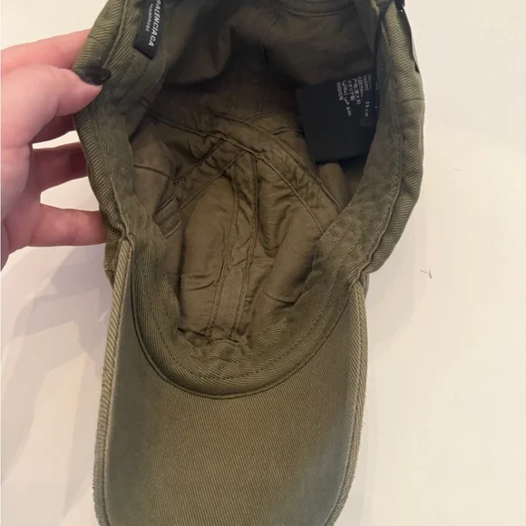 Balenciaga Khaki Green Baseball Cap - Picture 2 of 7